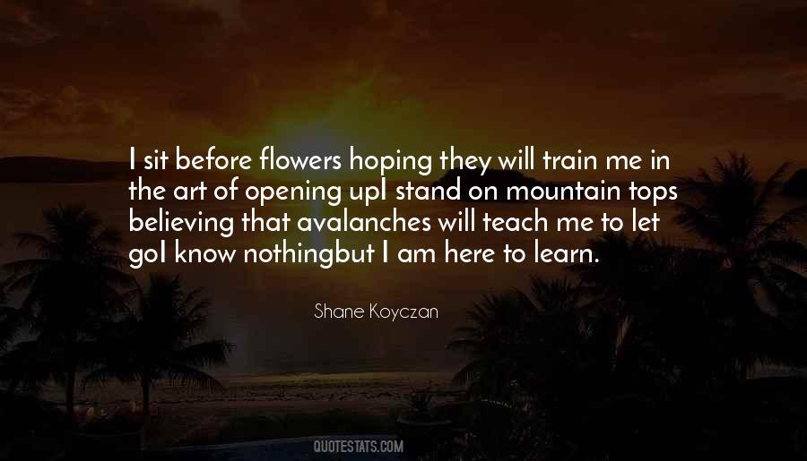 Quotes About Flowers And Art #1820286