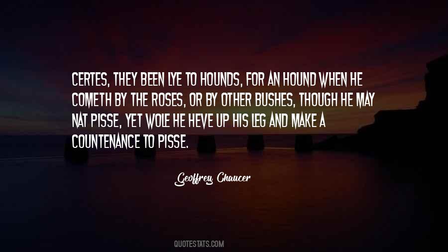 Hound Quotes #540688