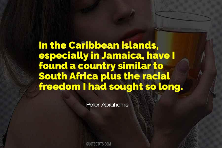 Quotes About The Caribbean Islands #1390870