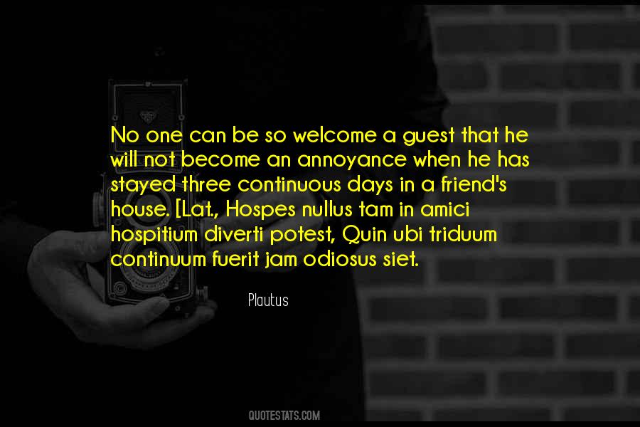 House Guest Quotes #1780099