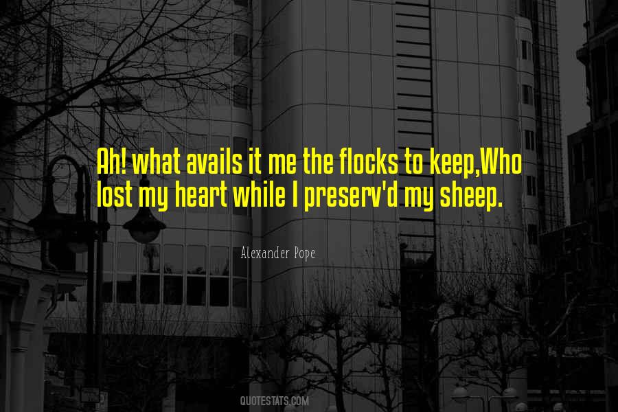 Quotes About Flocks #1125459