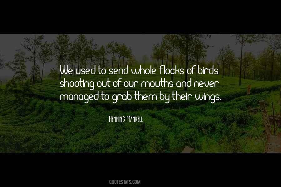 Quotes About Flocks #595494