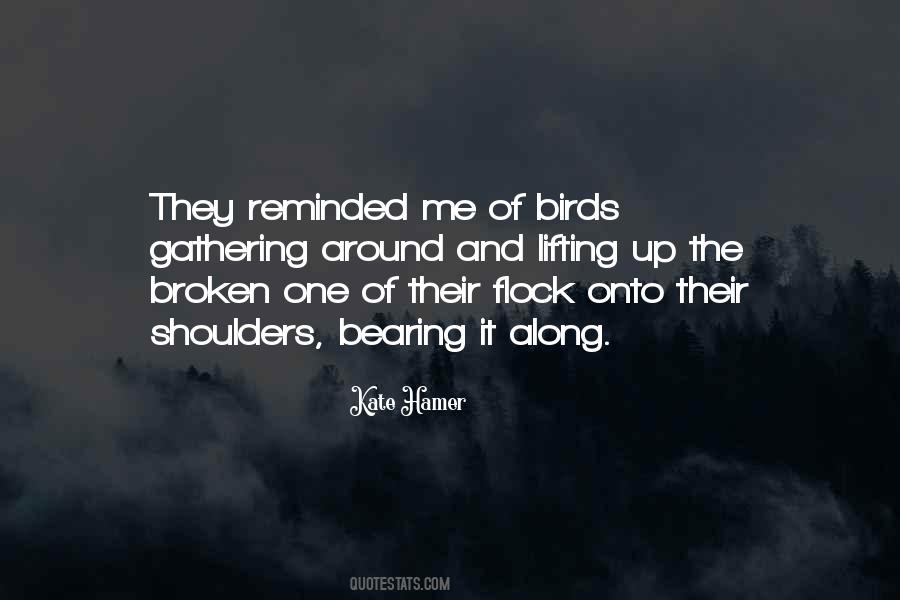 Quotes About Flock Of Birds #1244621