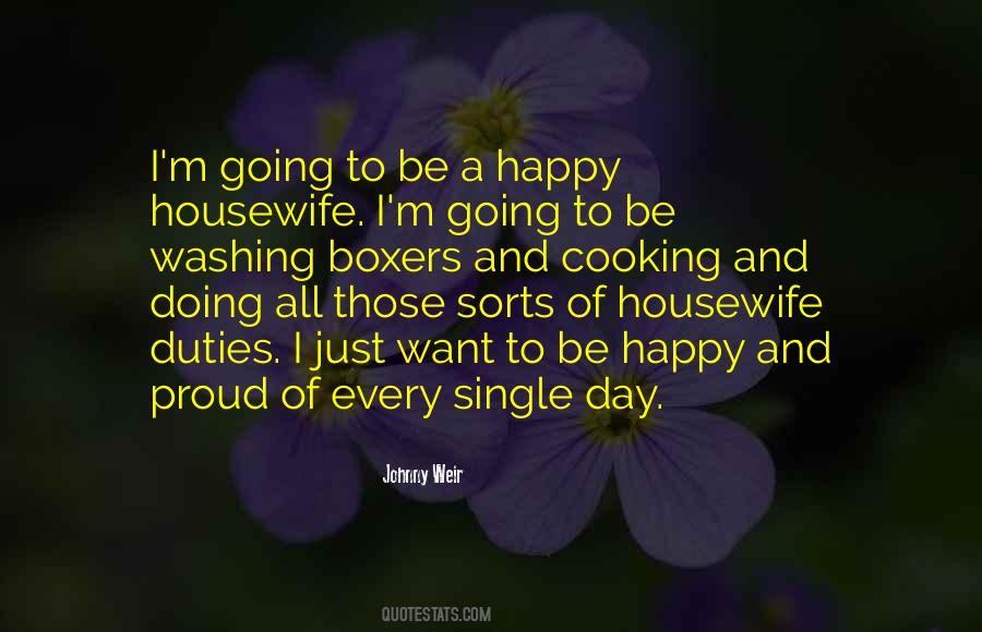 Housewife Duties Quotes #1515232