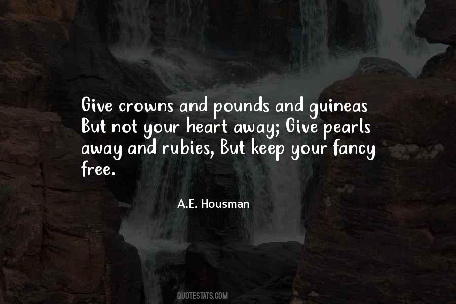Housman Quotes #1199363