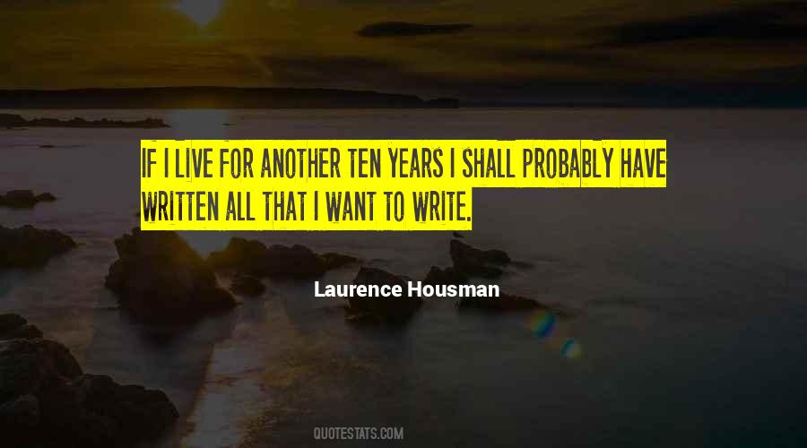 Housman Quotes #938470