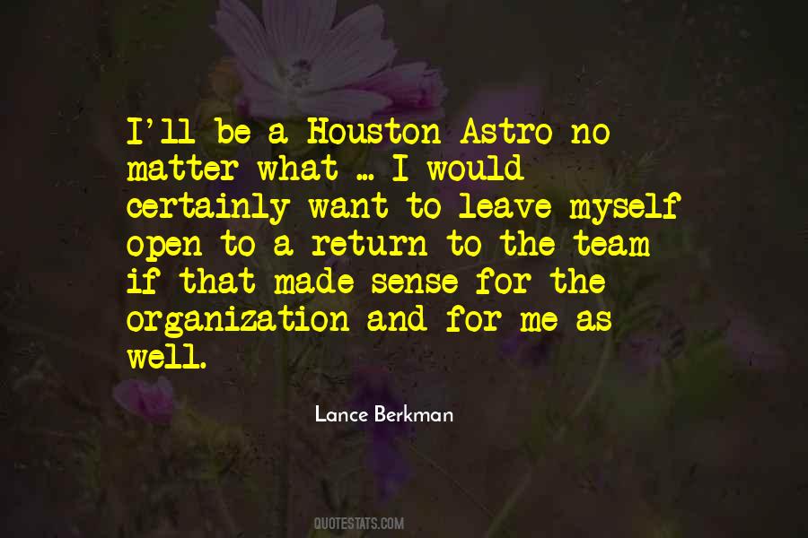 Houston Astro Quotes #1873075