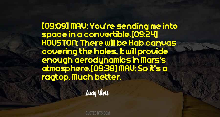 Houston Space Quotes #350515