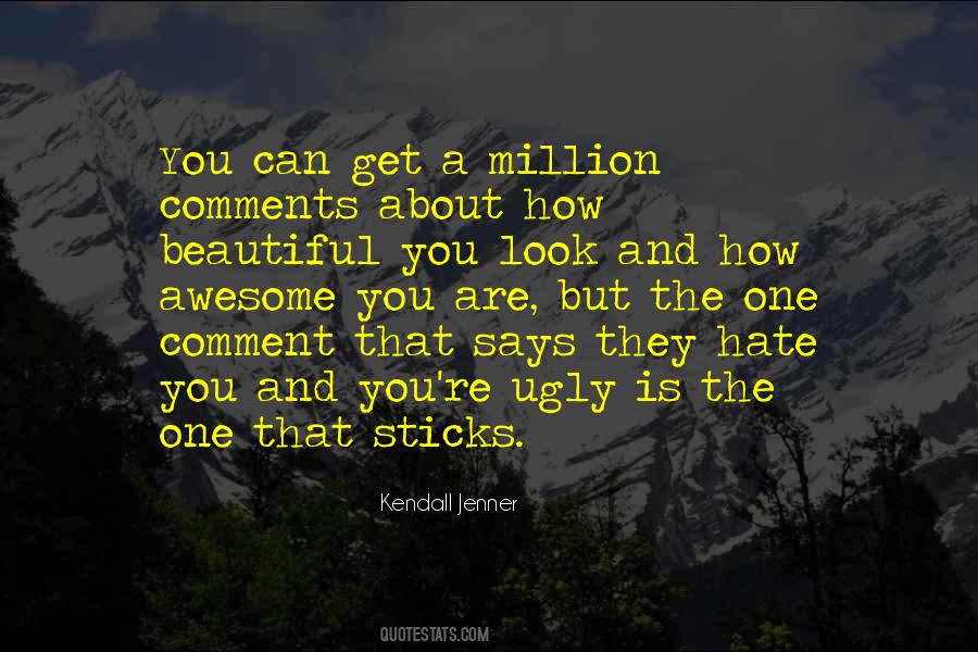 How Awesome You Are Quotes #1405831