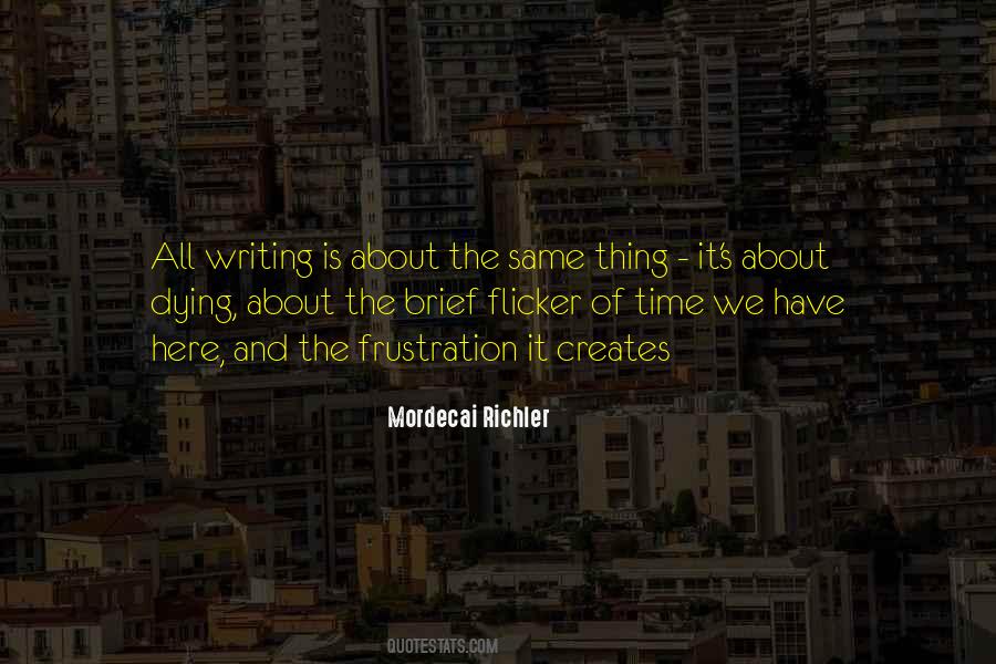 Quotes About Flicker #548149