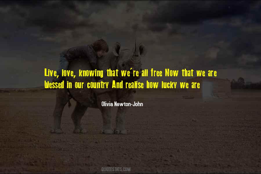 How Blessed We Are Quotes #1617840