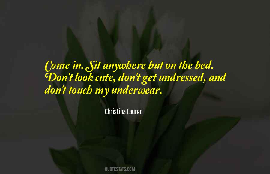 How Cute You Are Quotes #54204