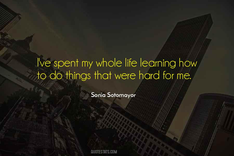How Hard Life Quotes #517481