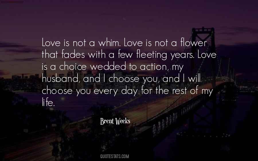 Quotes About Fleeting Love #1650036