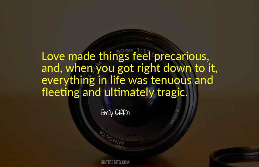 Quotes About Fleeting Love #234245