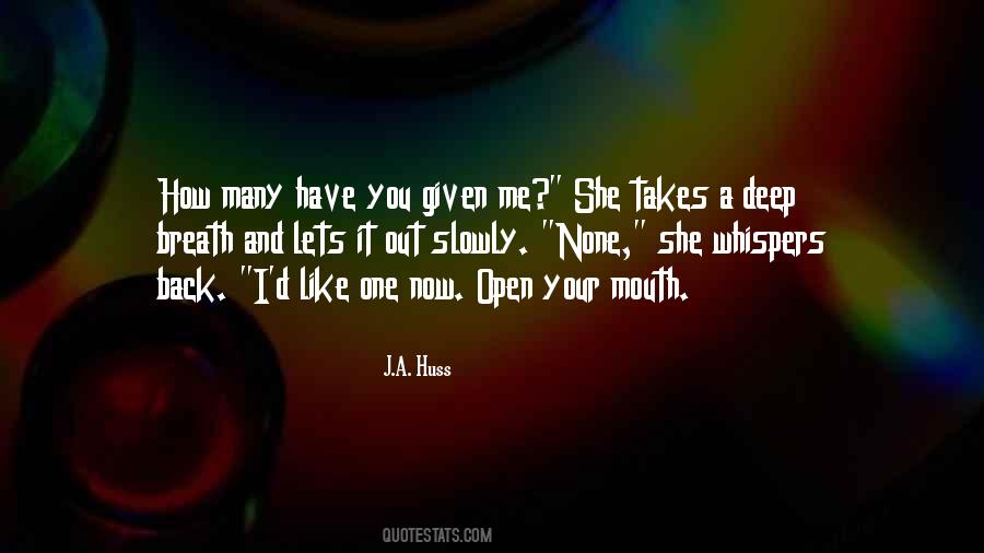 How I Like You Quotes #68168