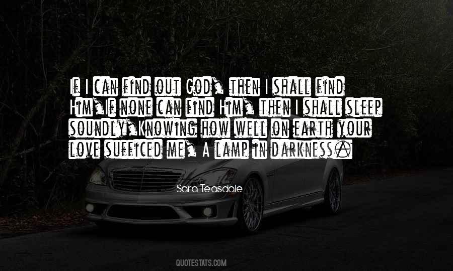 How I Love God Quotes #81927