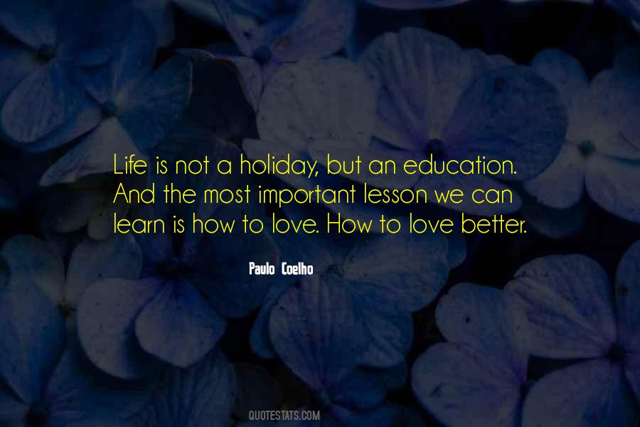 How Important Education Is Quotes #1480747 How Important Education Is Quotes #1480747