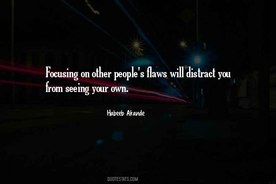 Quotes About Flaws In People #1029392
