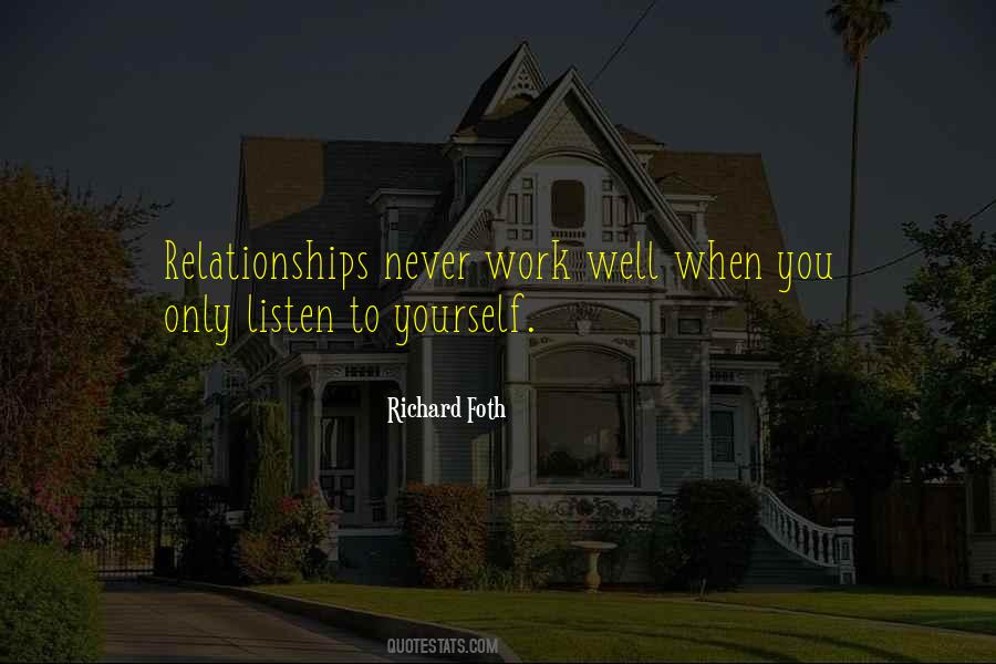 How Relationships Work Quotes #85175