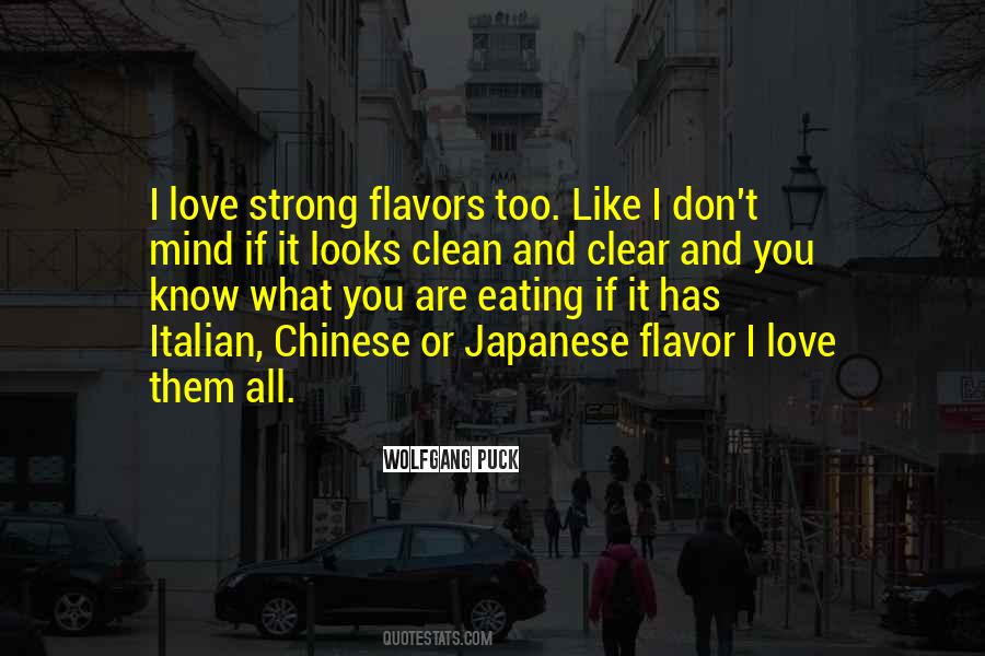 Quotes About Flavors #177170