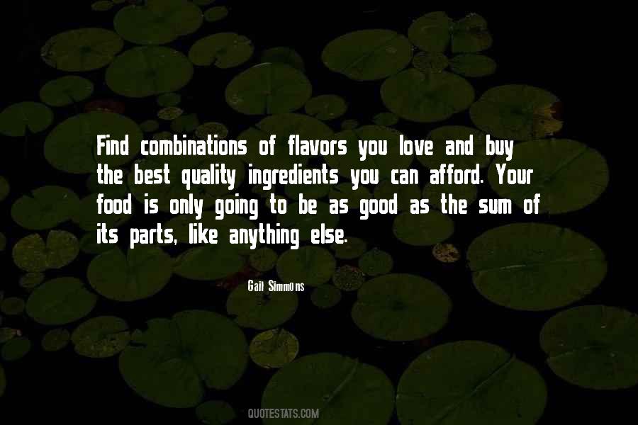 Quotes About Flavors #307033