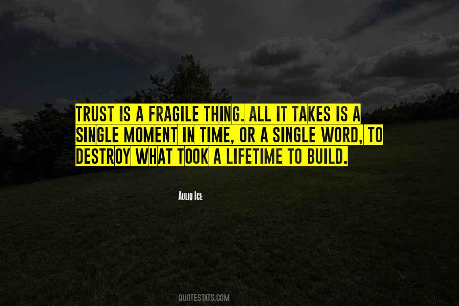 How To Build Trust Quotes #615030