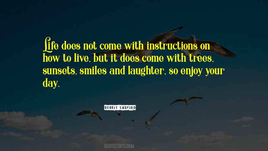 How To Enjoy Life Quotes #1482502