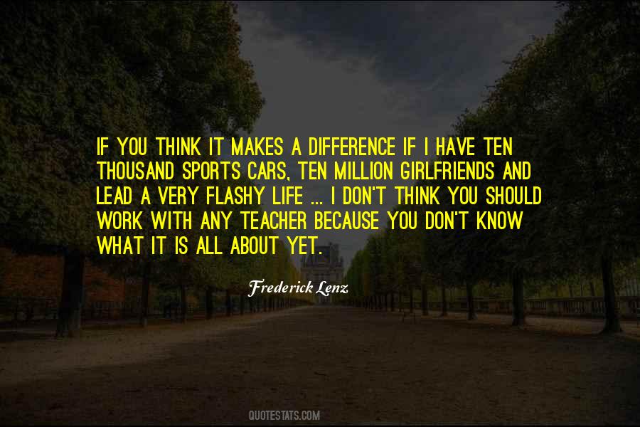 Quotes About Flashy Cars #790927