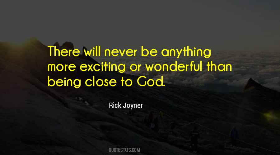 How Wonderful God Is Quotes #8759