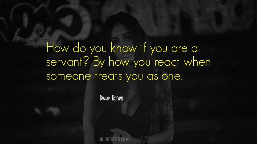 How You React Quotes #1186841