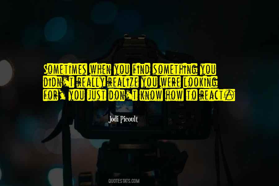How You React Quotes #154551
