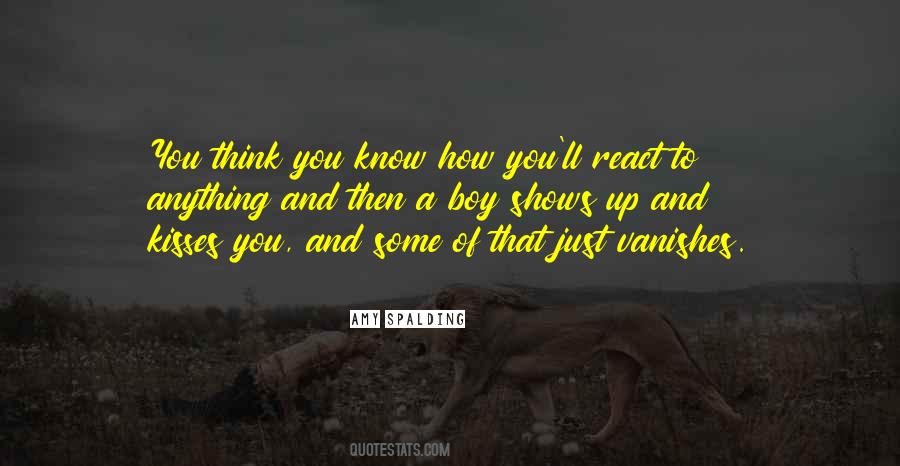 How You React Quotes #520845