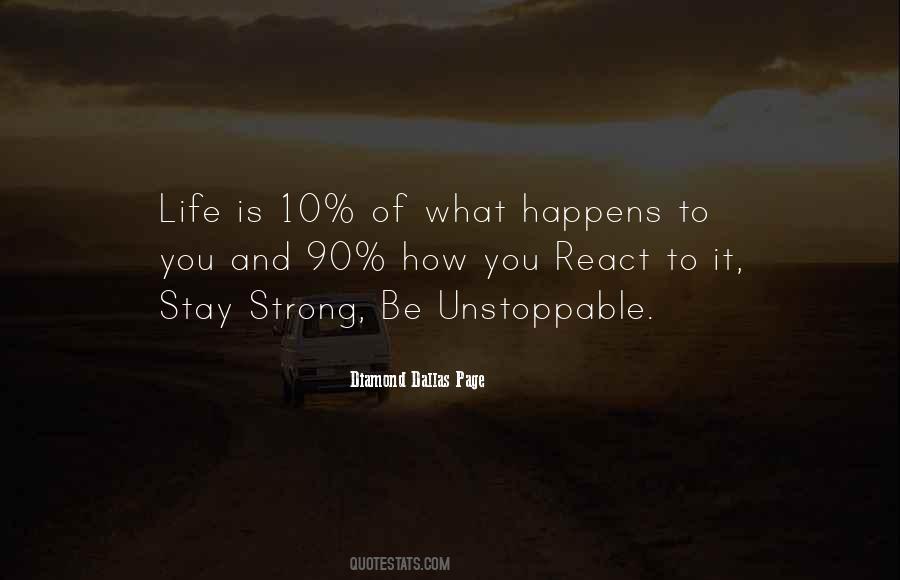 How You React Quotes #570766