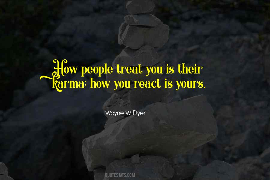 How You React Quotes #926747