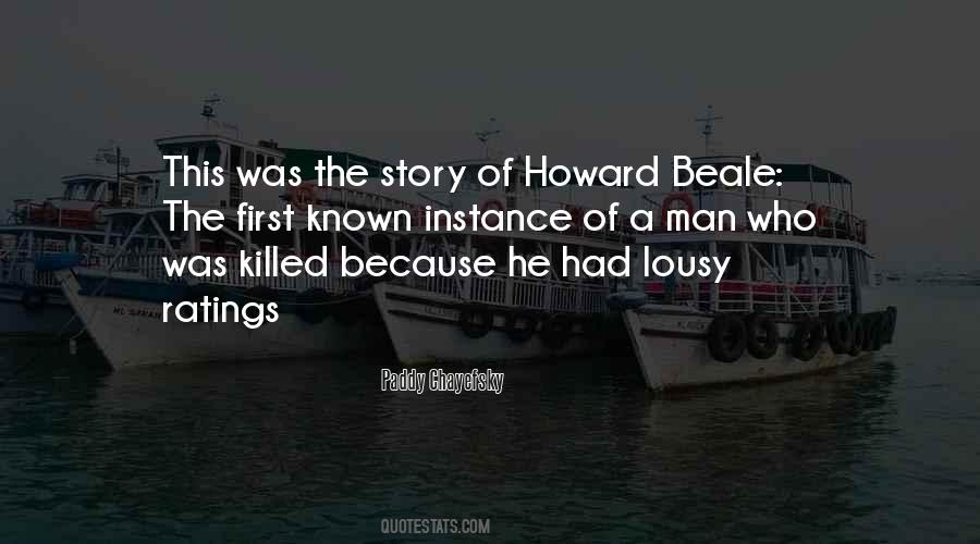 Howard Beale Quotes #1321377