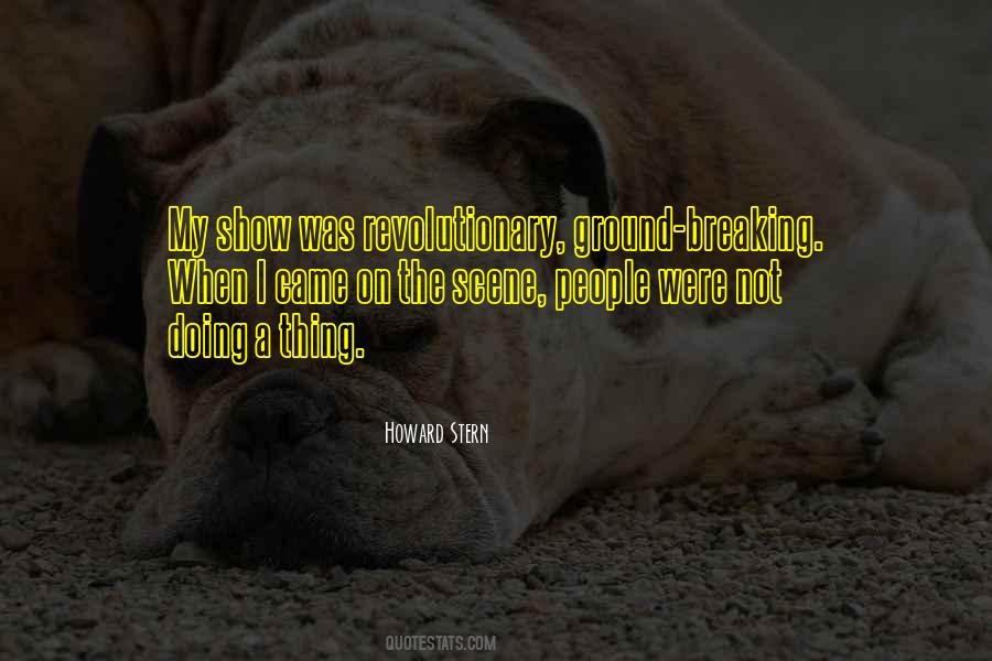 Howard Stern Show Quotes #338641