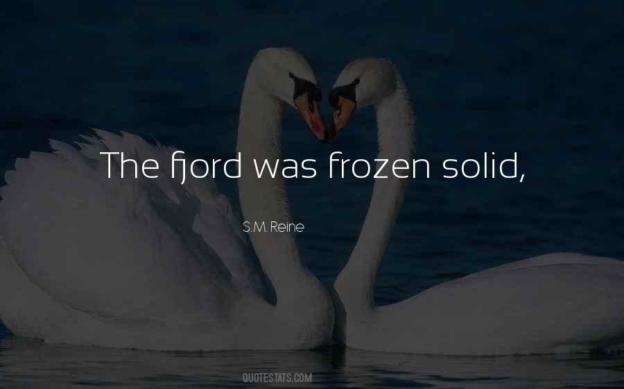 Quotes About Fjord #1781376