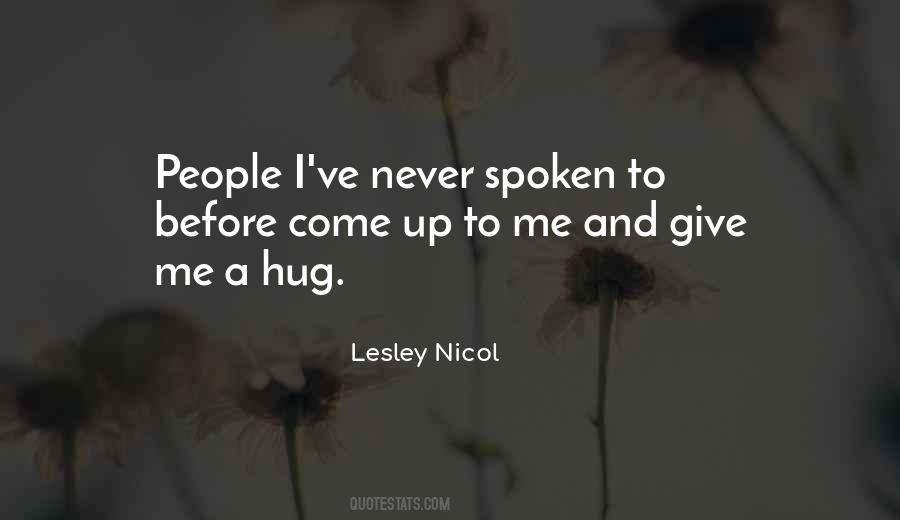 Hug Quotes #1379679