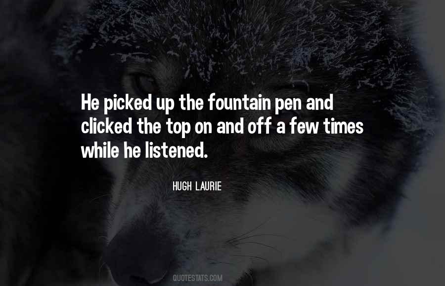 Hugh Laurie's Quotes #105863