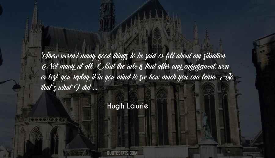 Hugh Laurie's Quotes #1367971