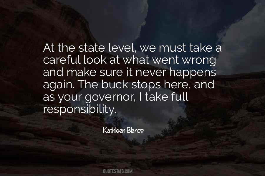 Quotes About The Buck Stops Here #1302593