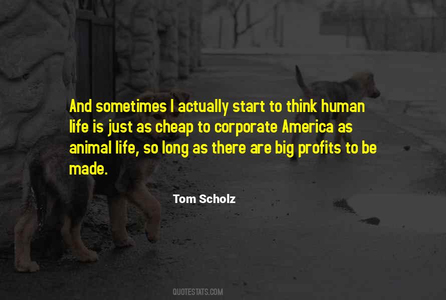 Human And Animal Quotes #278794
