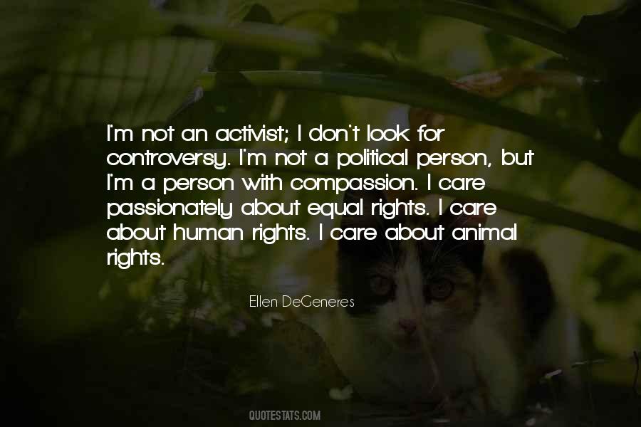 Human And Animal Rights Quotes #1565013