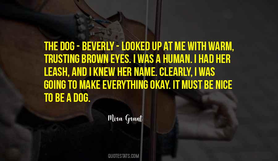 Human And Dog Quotes #1135220