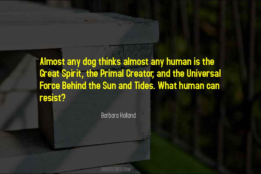 Human And Dog Quotes #1581026