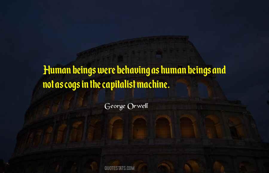 Human And Machine Quotes #1209782