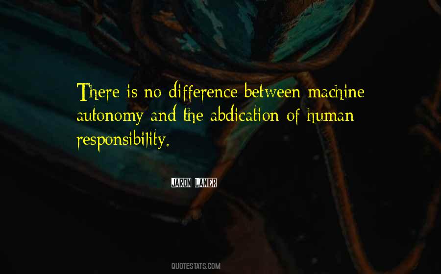 Human And Machine Quotes #149374