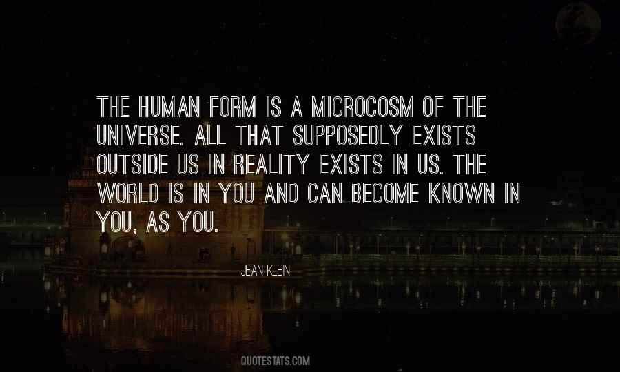 Human And Universe Quotes #156699