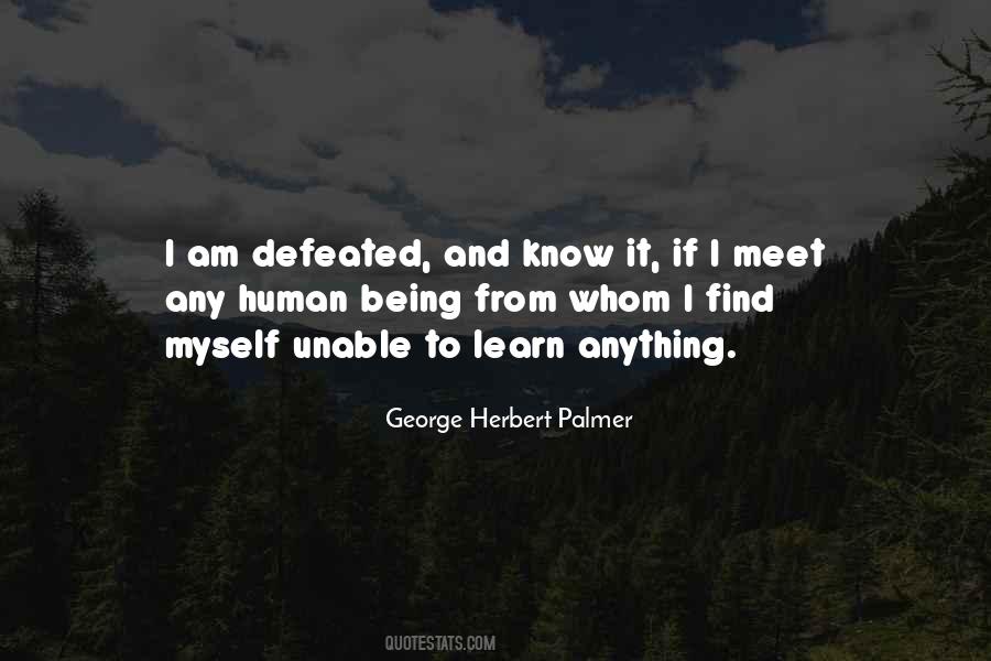 Human Being Quotes #1736175
